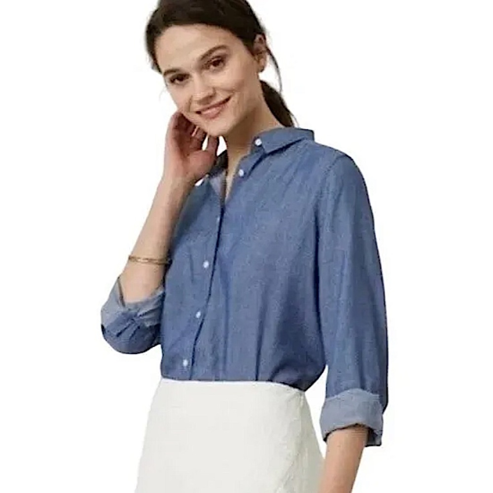 Loft Softened Button Down